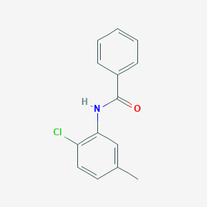 molecular formula C14H12ClNO B082912 2'-Chloro-5'-methylbenzanilide CAS No. 10286-87-0