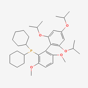 Dicyclohexyl(2',4',6'-triisopropoxy-3,6-dimethoxy-[1,1'-biphenyl]-2-yl)phosphine