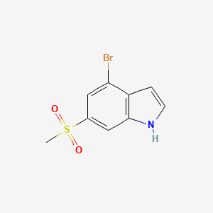 4-Bromo-6-methanesulfonyl-1H-indole