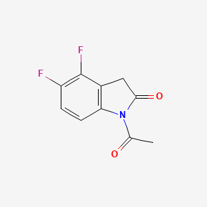 1-Acetyl-4,5-difluoroindolin-2-one
