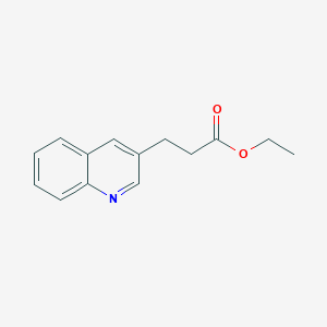Ethyl 3-quinolinepropionate