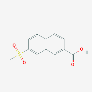7-(Methylsulfonyl)-2-naphthoic acid