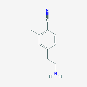 4-(2-Amino-ethyl)-2-methyl-benzonitrile