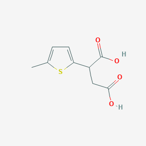 molecular formula C9H10O4S B8291455 (5-Methyl-2-thienyl) succinic acid 