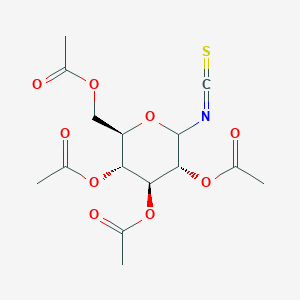molecular formula C15H19NO9S B8291540 2,3,4,6-tetra-O-acetyl-D-glucopyranosyl isothiocyanate 