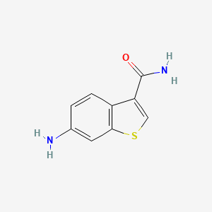6-Amino-benzo[b]thiophene-3-carboxylic acid-amide