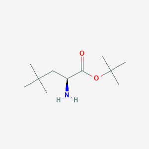 molecular formula C11H23NO2 B8291652 tert-Butyl 4-methylleucinate 