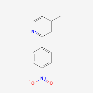 4-Methyl-2-(4-nitrophenyl)pyridine