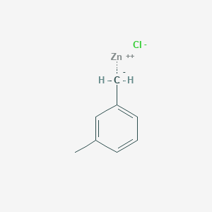 molecular formula C8H9ClZn B8291730 (3-methylbenzyl)zinc(II) chloride 