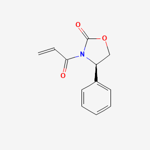 molecular formula C12H11NO3 B8291805 (R)-3-acryloyl-4-phenyloxazolidin-2-one 