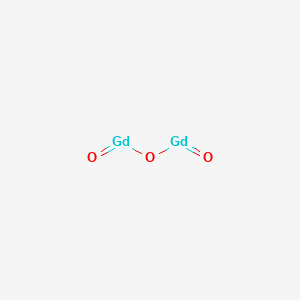 molecular formula Gd2O3 B082919 Oxo(oxogadoliniooxy)gadolinium CAS No. 12064-62-9