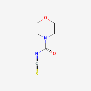 molecular formula C6H8N2O2S B8292167 4-Morpholinecarbonyl isothiocyanate 