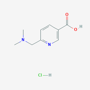 6-(Dimethylamino)methylnicotinic acid hydrochloride