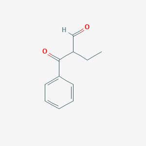 molecular formula C11H12O2 B082922 2-Benzoylbutanal CAS No. 10327-01-2