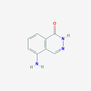 molecular formula C8H7N3O B8292210 5-amino-1(2H)-phthalazinone 
