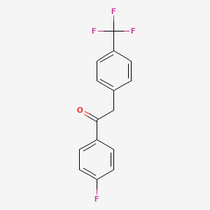 4'-Fluoro-2-(4-trifluoromethylphenyl)acetophenone