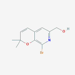 (8-Bromo-2,2-dimethyl-2H-pyrano[2,3-c]pyridin-6-yl)methanol