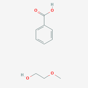 molecular formula C10H14O4 B8292793 Ethanol, 2-methoxy-, benzoate 