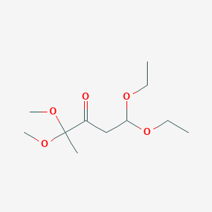 1,1-Diethoxy-4,4-dimethoxypentan-3-one