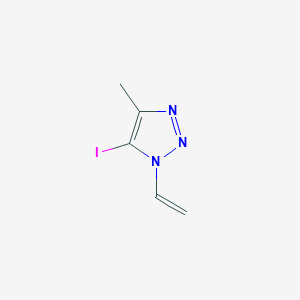 5-Iodo-4-methyl-1-vinyl-1H-[1,2,3]triazole