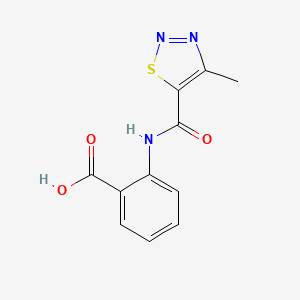 2-(4-Methyl-1,2,3-thiadiazol-5-yl-carbonylamino)benzoic acid