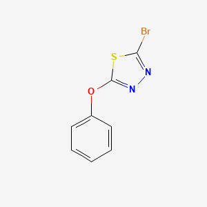 2-Bromo-5-phenoxy-1,3,4-thiadiazole