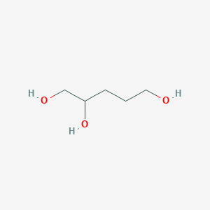 molecular formula C5H12O3 B082931 戊烷-1,2,5-三醇 CAS No. 14697-46-2