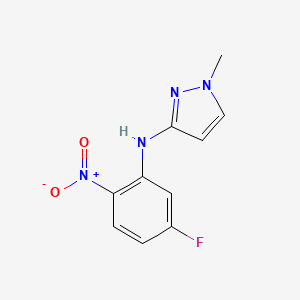 (5-Fluoro-2-nitro-phenyl)(1-methyl-1H-pyrazol-3-yl)amine