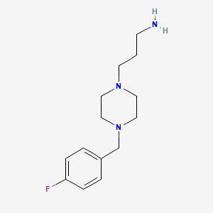 1-(3-Aminopropyl)-4-(4-fluorobenzyl)piperazine