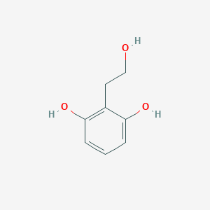 molecular formula C8H10O3 B082932 2-(2-羟乙基)间苯二酚 CAS No. 13398-96-4