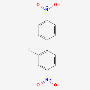 molecular formula C12H7IN2O4 B8293226 2-Iodo-4,4'-Dinitrobiphenyl 