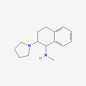 N-methyl-2-(1-pyrrolidinyl)-1,2,3,4-tetrahydro-1-naphthalene amine