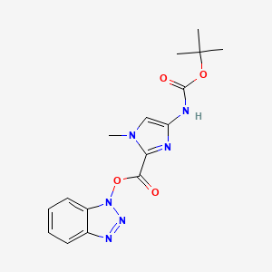 1,2,3-Benzotriazol-1-yl 4[[(tert-Butyloxy)carbonyl]-amino]-1-methylimidazole-2-carboxylate