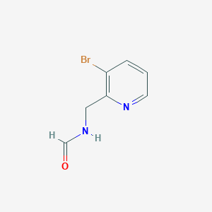 N-[(3-bromopyridin-2-yl)methyl]formamide