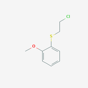 o-(2-Chloroethylthio)-anisole