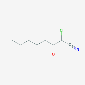 2-Chloro-3-oxooctanenitrile