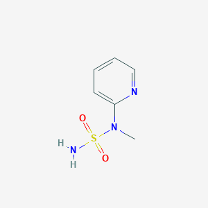 molecular formula C6H9N3O2S B8293753 N-methyl-N-(pyridin-2-yl)sulfamide 
