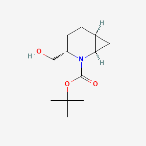 tert-Butyl (1R,3S,6S)-3-(hydroxymethyl)-2-azabicyclo[4.1.0]heptane-2-carboxylate