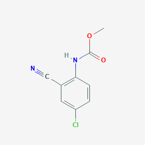 Methyl 4-chloro-2-cyanophenylcarbamate