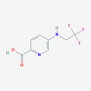 5-(2,2,2-Trifluoroethylamino)-pyridine-2-carboxylic acid