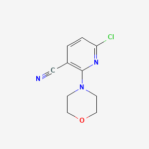 6-Chloro-2-morpholin-4-yl-nicotinonitrile