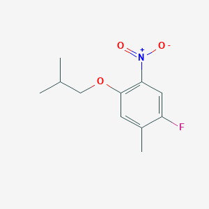 2-Fluoro-5-(2-methylpropoxy)-4-nitrotoluene