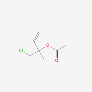 (1-Chloro-2-methyl-3-butene-2-yl) acetate