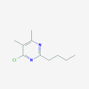 2-n-Butyl-4-chloro-5,6-dimethylpyrimidine