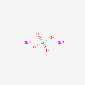 molecular formula CrO4Rb2 B082947 铬酸铷 CAS No. 13446-72-5