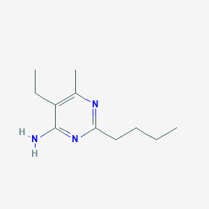 4-Amino-2-n-butyl-5-ethyl-6-methylpyrimidine