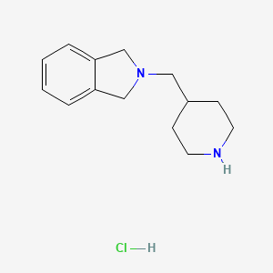 2-piperidin-4-ylmethyl-2,3-dihydro-1H-isoindole, hydrochloride