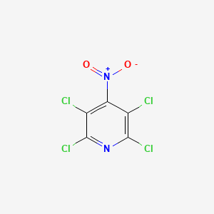 molecular formula C5Cl4N2O2 B8294893 2,3,5,6-Tetrachloro-4-nitropyridine 