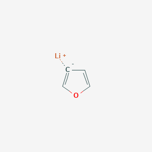 molecular formula C4H3LiO B8294984 Lithium, 3-furanyl- CAS No. 53101-93-2