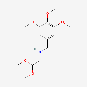 (3,4,5-Trimethoxybenzyl)-(2,2-dimethoxyethyl)amine